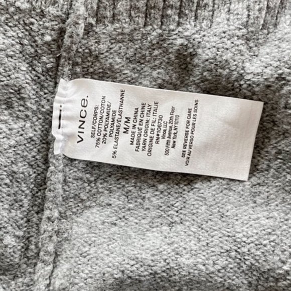 NWT Vince Open Shawl Lapel Cardigan-Cozy Oversized Sweater - Picture 10 of 11